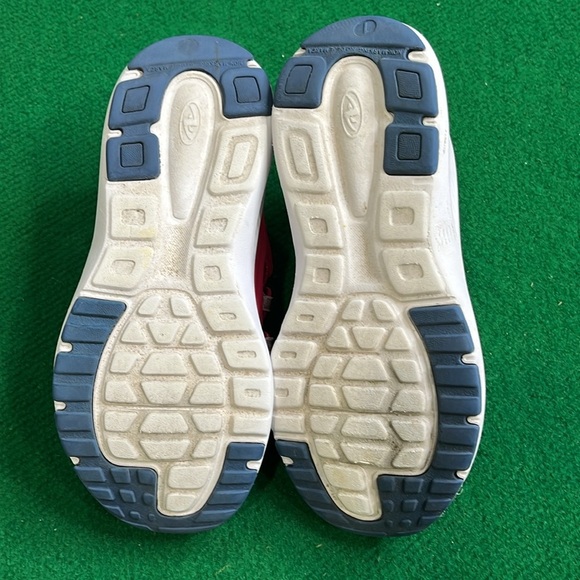 Vibrant Blue and Pink Kids Sneakers - Picture 6 of 6